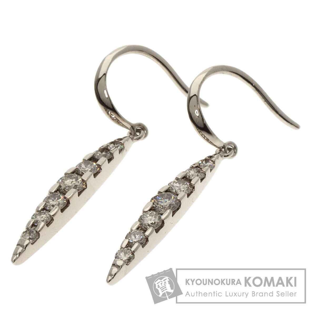 Kashikey カシケイ ネイキッドシリーズ ブラウンダイヤモンド ピアス 