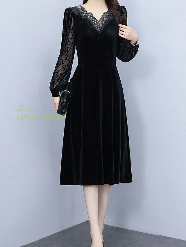 フォーマル ワンピース 卒業式 ワンピース 母 卒園式 ママ 謝恩会 ワンピース ワンピース 卒業 ワンピース セレモニー パーティー 長袖 フォーマルワンピース yan5a724853 MAAHADDERANG_COM