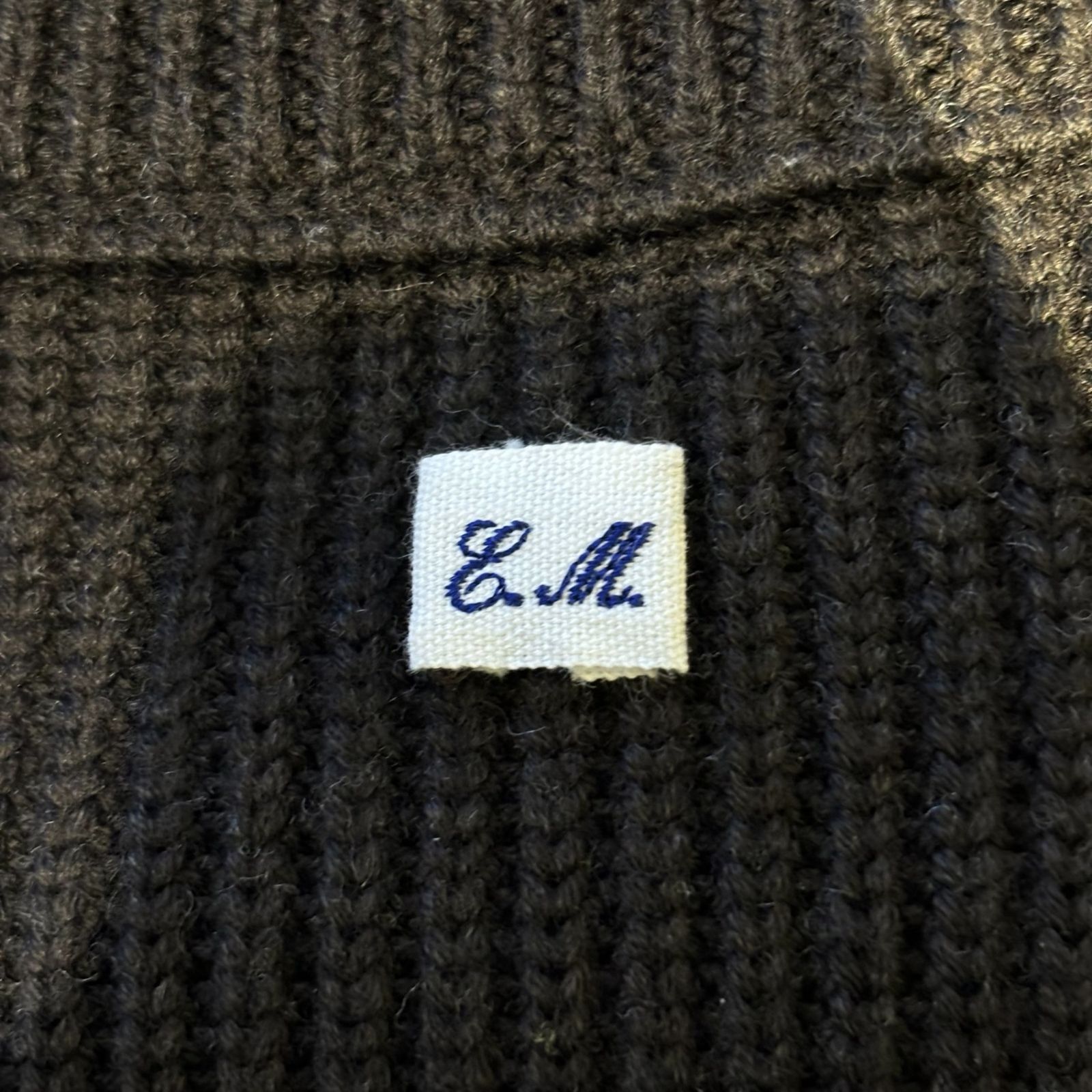 Ets.MATERIAUX (マテリオ) Drivers Knit 22080300260030 ドライバーズ