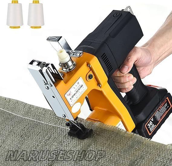 人気推薦◆ハンドミシン 電気ミシン ポータブル 袋縫ミシン 電池式 210W 1700針|分 自動割線 軽量で便利 スムーズに動く 連続使用でき 厚手
