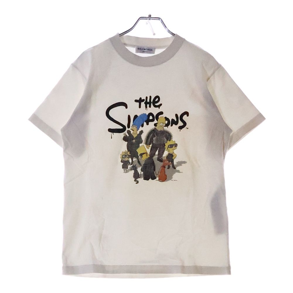 BALENCIAGA◆シンプソンズ/クルーネックカットソー/Tシャツ/コラボ/XS/コットン/YLW/プリント/670943 Simpsons Balenciaga | eBay