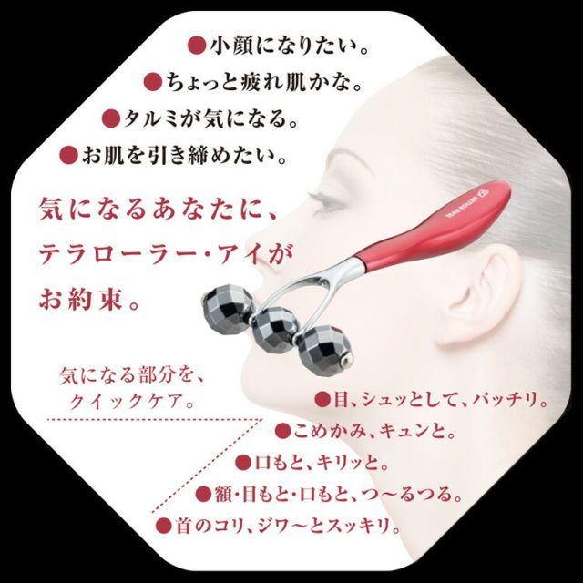 テラローラーai2 テラローラー アイ2 ポイントケアローラー 美容 小顔