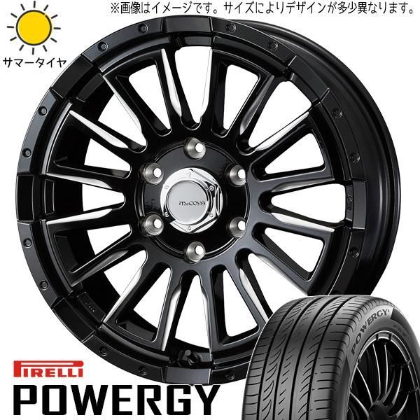 新品 ハイエース 215/65R16 16インチ ピレリ パワジー マッドヴァンス 07 6.5J +38 6/139.7 サマータイヤ ホイール 4本SET 200系 ハイエース 専用 ピレリ POWERGY 215⁄65R16 夏タイヤ BHR RIZARD