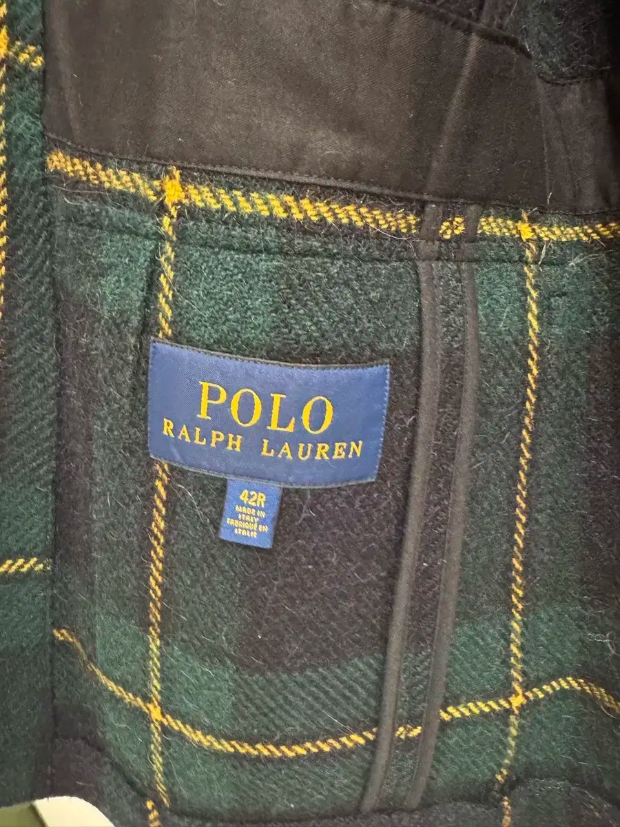 POLO RALPH LAUREN ポロラルフローレン タータン ウール ジャケット