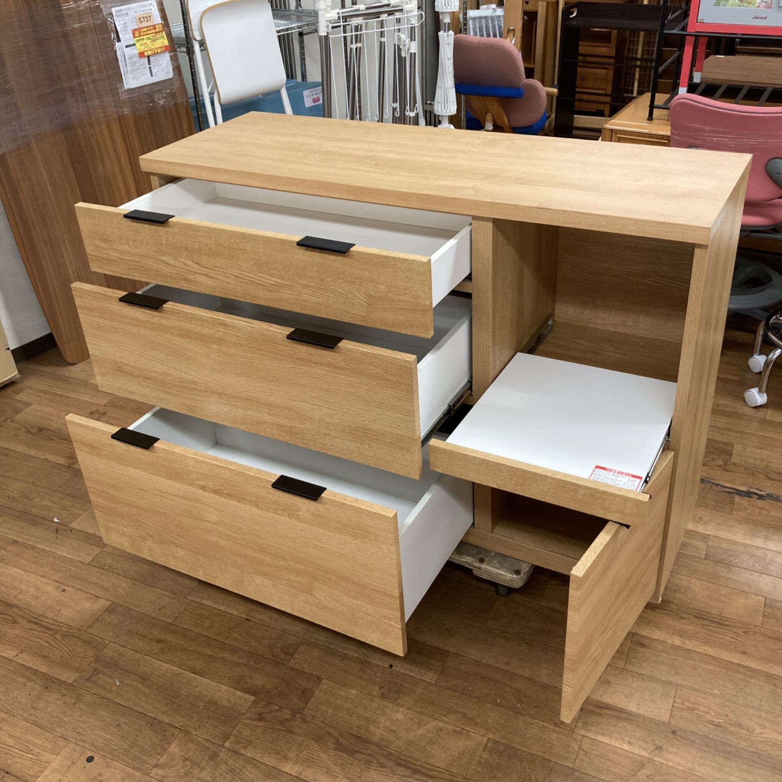 ジモティー限定価格！S129 ⭐ NITORI ニトリ キッチンカウンターエトナ120 幅119.5cm USED 綺麗 ジモティー限定価格！S129 ⭐ NITORI ニトリ キッチンカウンターエトナ