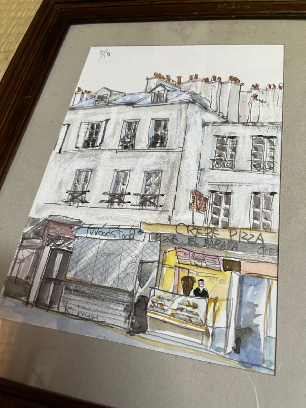 寛長の春 井上時雄 絵画 タペストリー 油絵 壁掛け インテリア