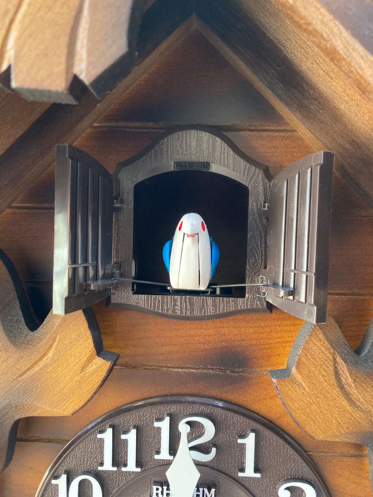 鳩時計　4MJ234RH RHYTHM リズム時計 鳩時計 壁掛け 4MJ234RH - メルカリ