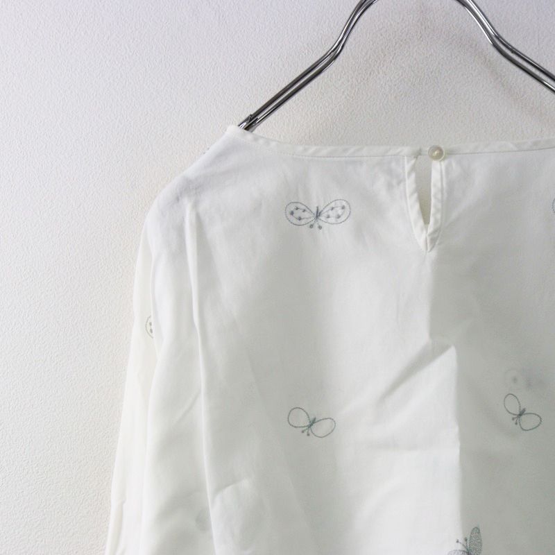 ミナペルホネン mina perhonen choucho コットン プルオーバーブラウス