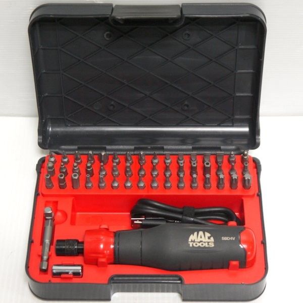 MACTOOLS 4V コードレススクリュードライバーセット SBD4V SBD4V52S 