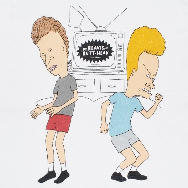 BEAVIS AND BUTT-HEAD ビーバスアンドバットヘッド Dancing Tシャツ - メルカリ