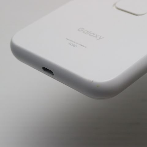 中古 SCR01 Galaxy 5G Mobile Wi-Fi ホワイト 本体 即日発送