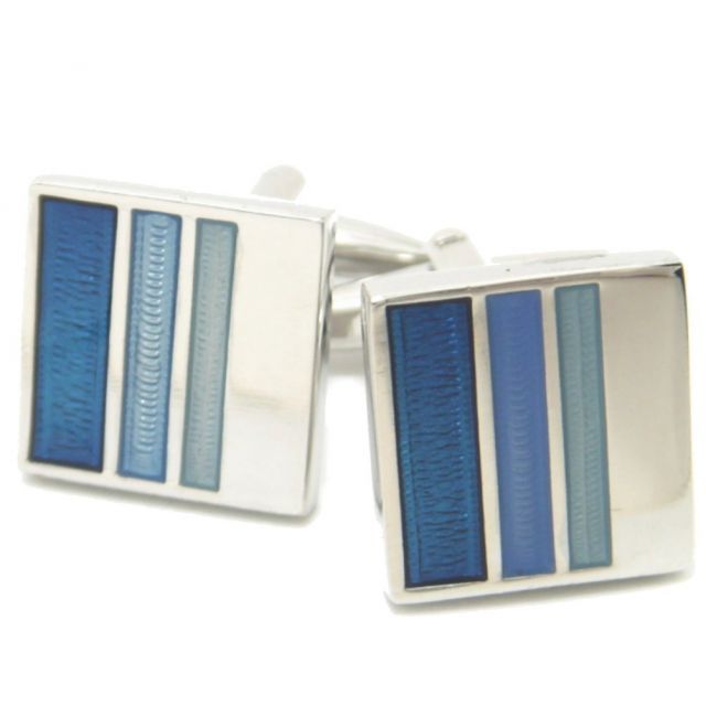 ブルーグラデーションが爽やかなカフス カフスボタン カフリンクス cufflinks cuffs メンズ 男性 スーツアクセサリー専門店 父の日 ギフトにも 誕生日 プレゼント プチギフト おしゃれ カフスマ