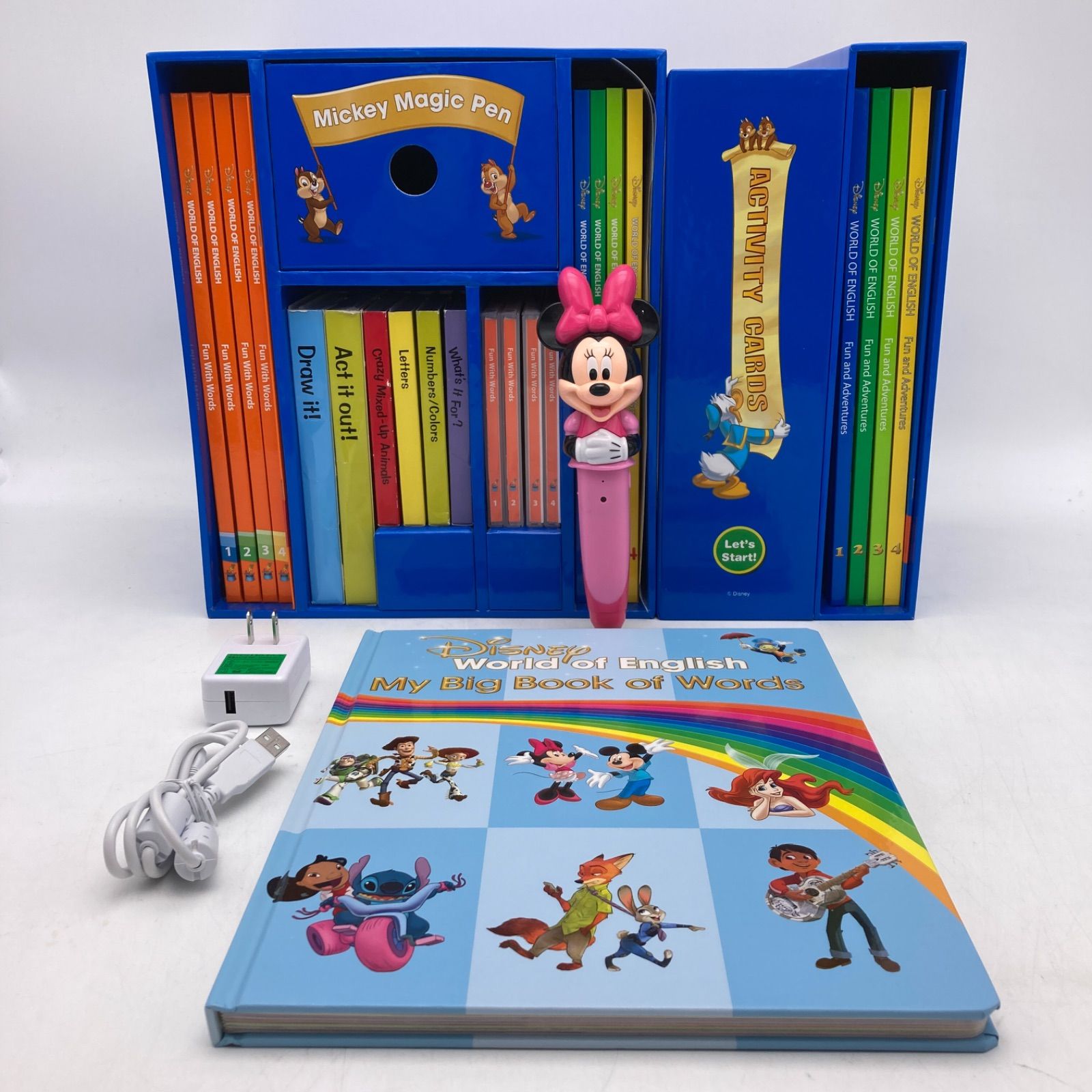 ミッキーマジックペンセット&アドベンチャー ディズニー英語システム 1002423