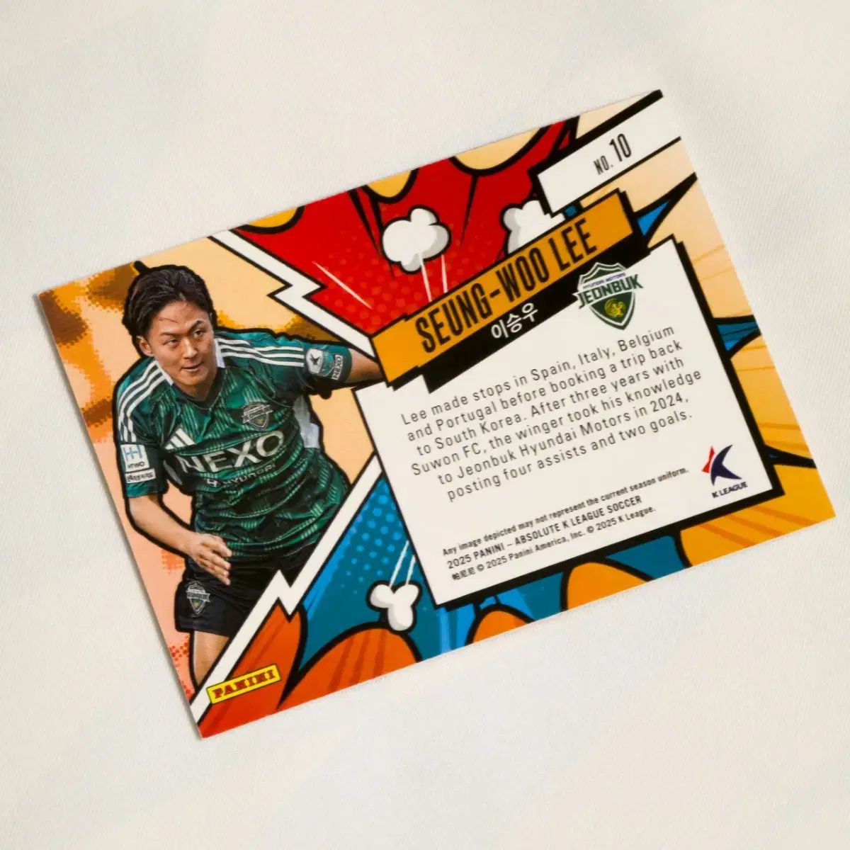 パニーニ アブソルート 全北現代モータース イ スンウ Explosive ケース HIT