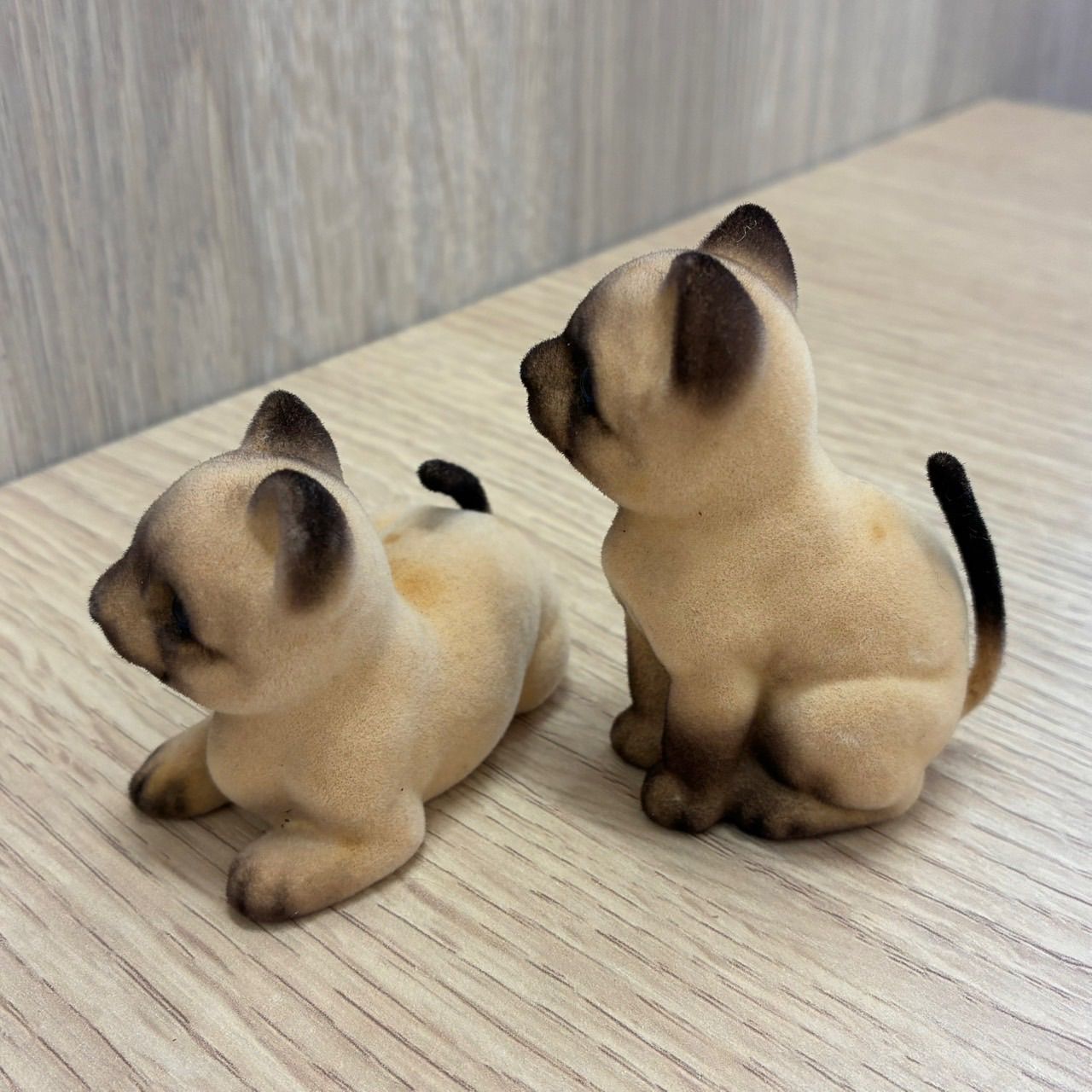 centex 猫＆西表山猫＆ラッコの赤ちゃん　中古品 Y0720]昭和レトロ CENTEX センテックス シャムネコ 猫