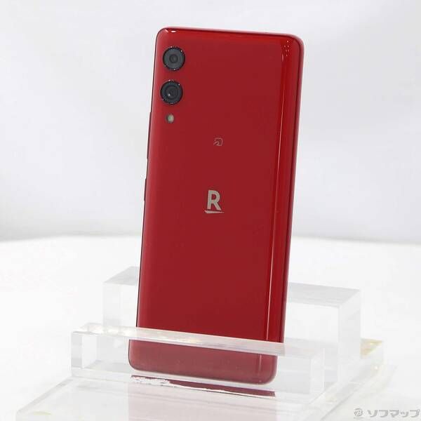 中古品〕 Rakuten Hand 5G 128GB クリムゾンレッド P780 楽天