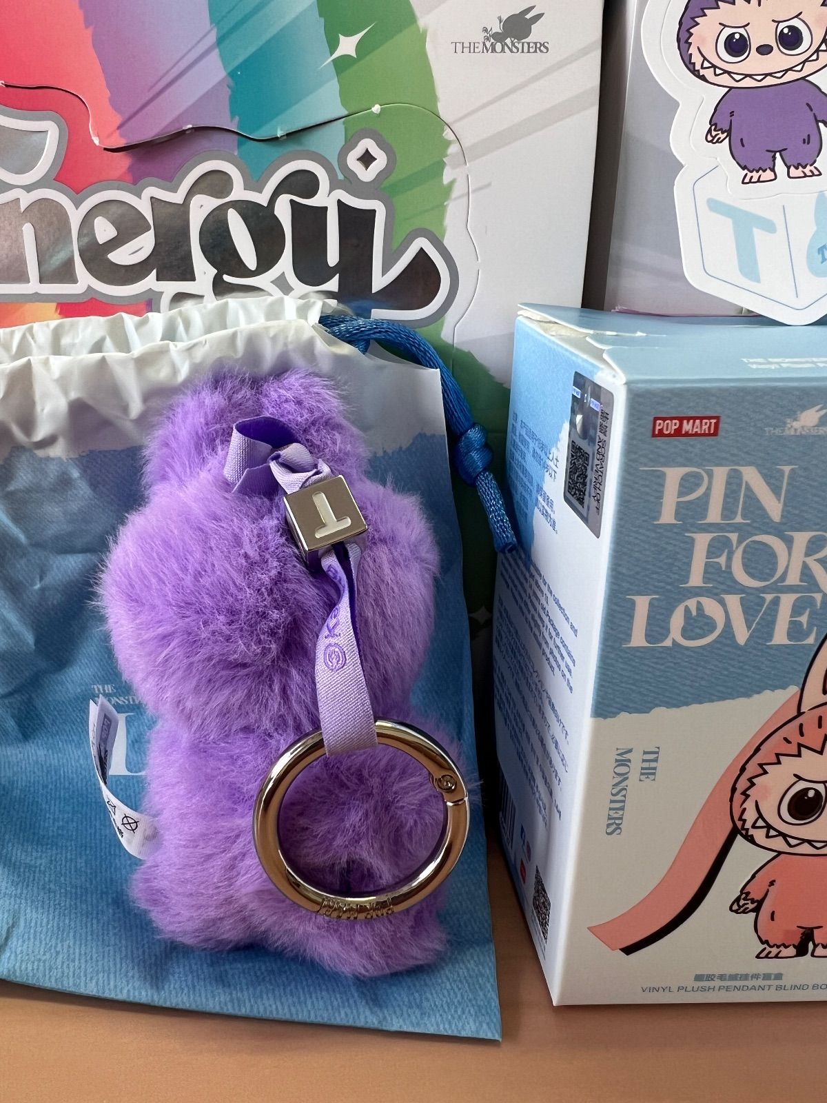 ⭐️【正規品・新品未使用】イニシャル［T］ POP MART ラブブ LABUBU