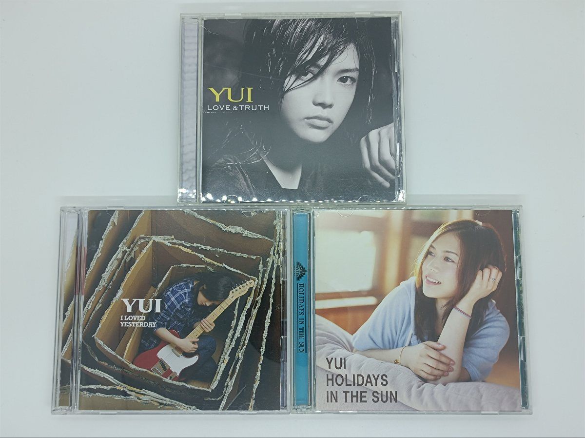 YUI CD+DVD 3枚セット