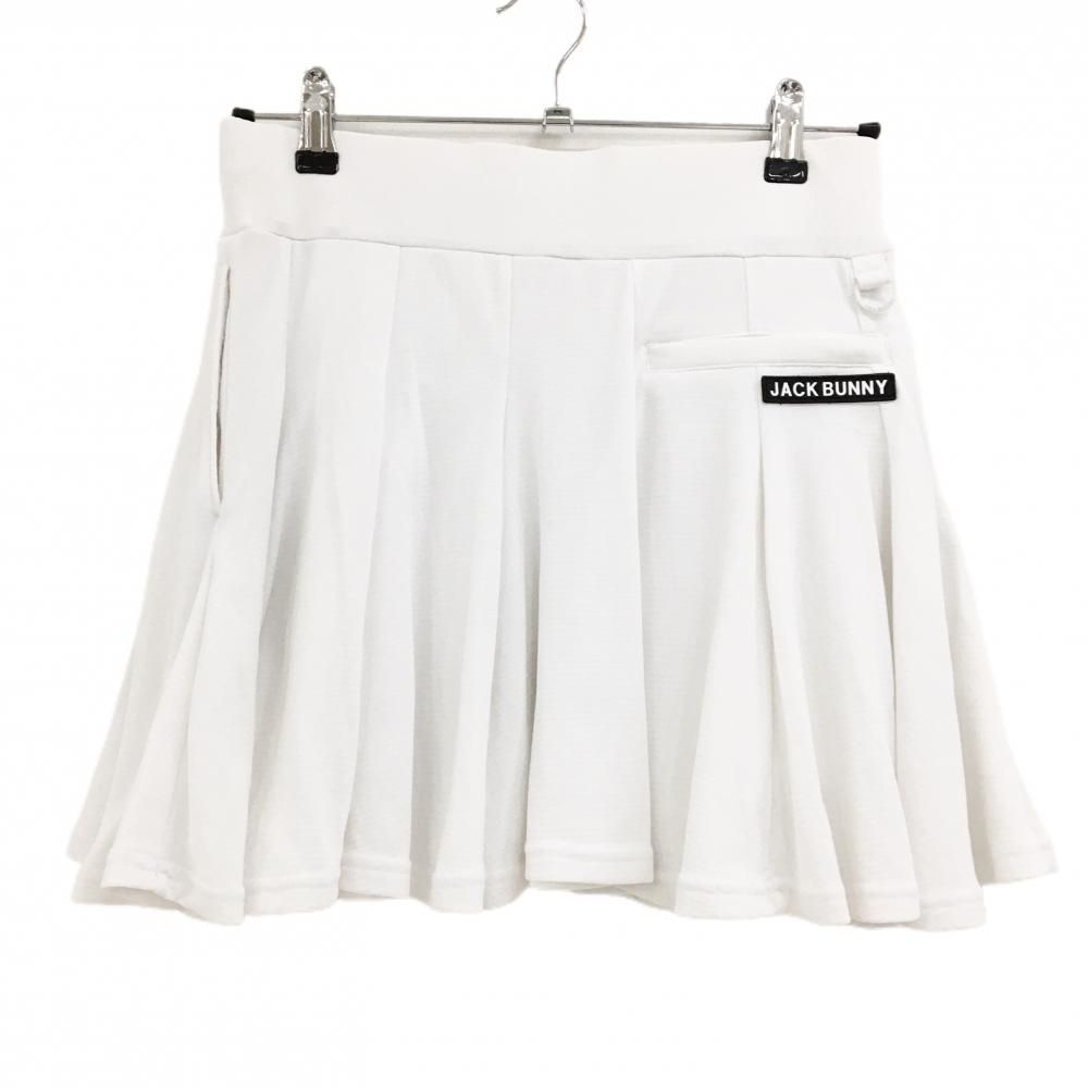 美品】ジャックバニー スカート 白 シリコンワッペン 内側インナー