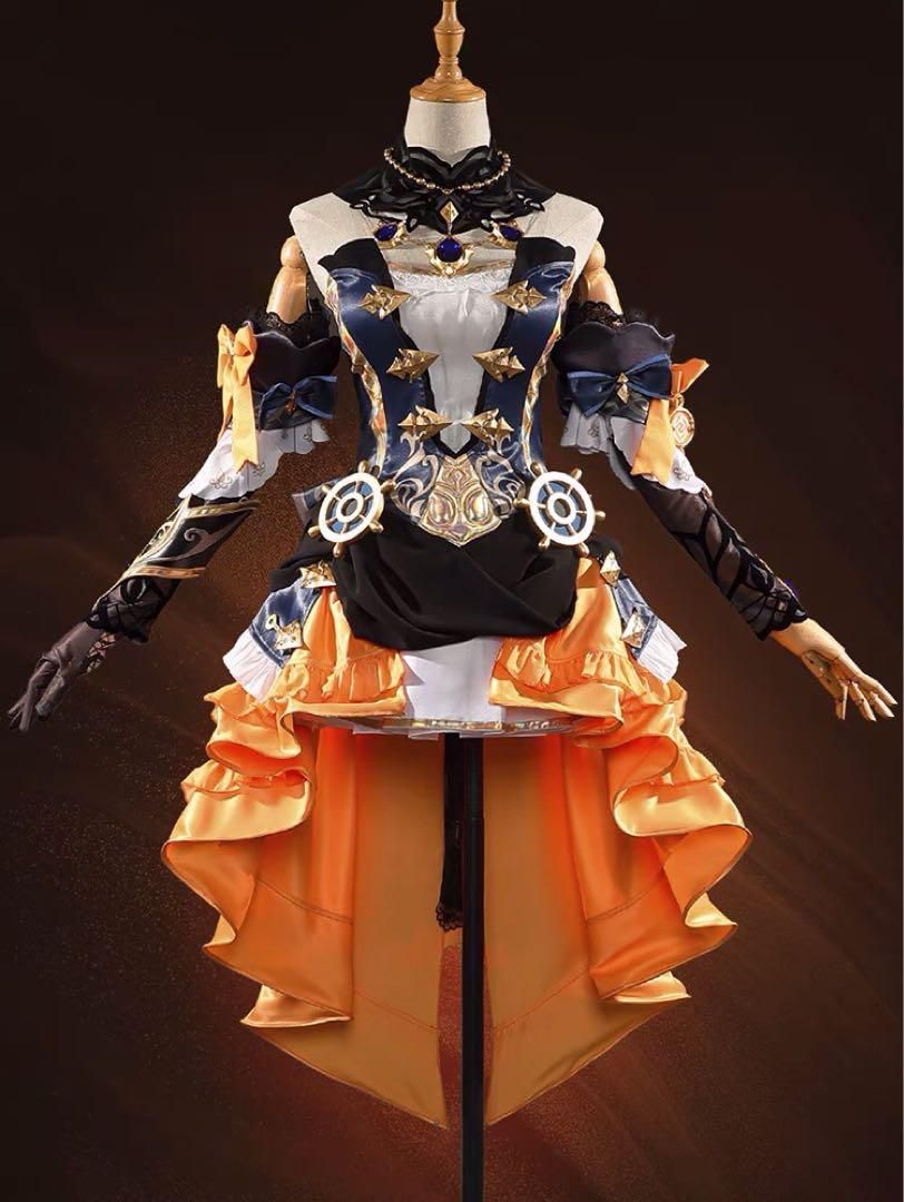 原神 ナヴィア コスプレ 衣装 ウイッグ 靴 追加可