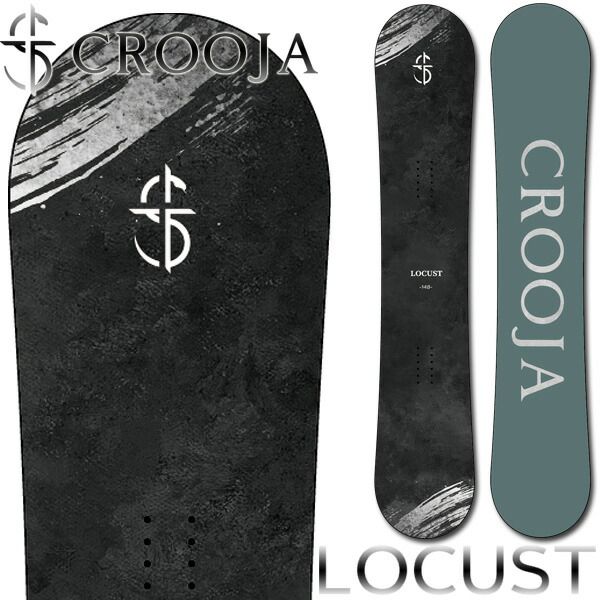 最新24/25 CROOJA LOCUST 150cm グラトリ キャンバー 【公式通販】