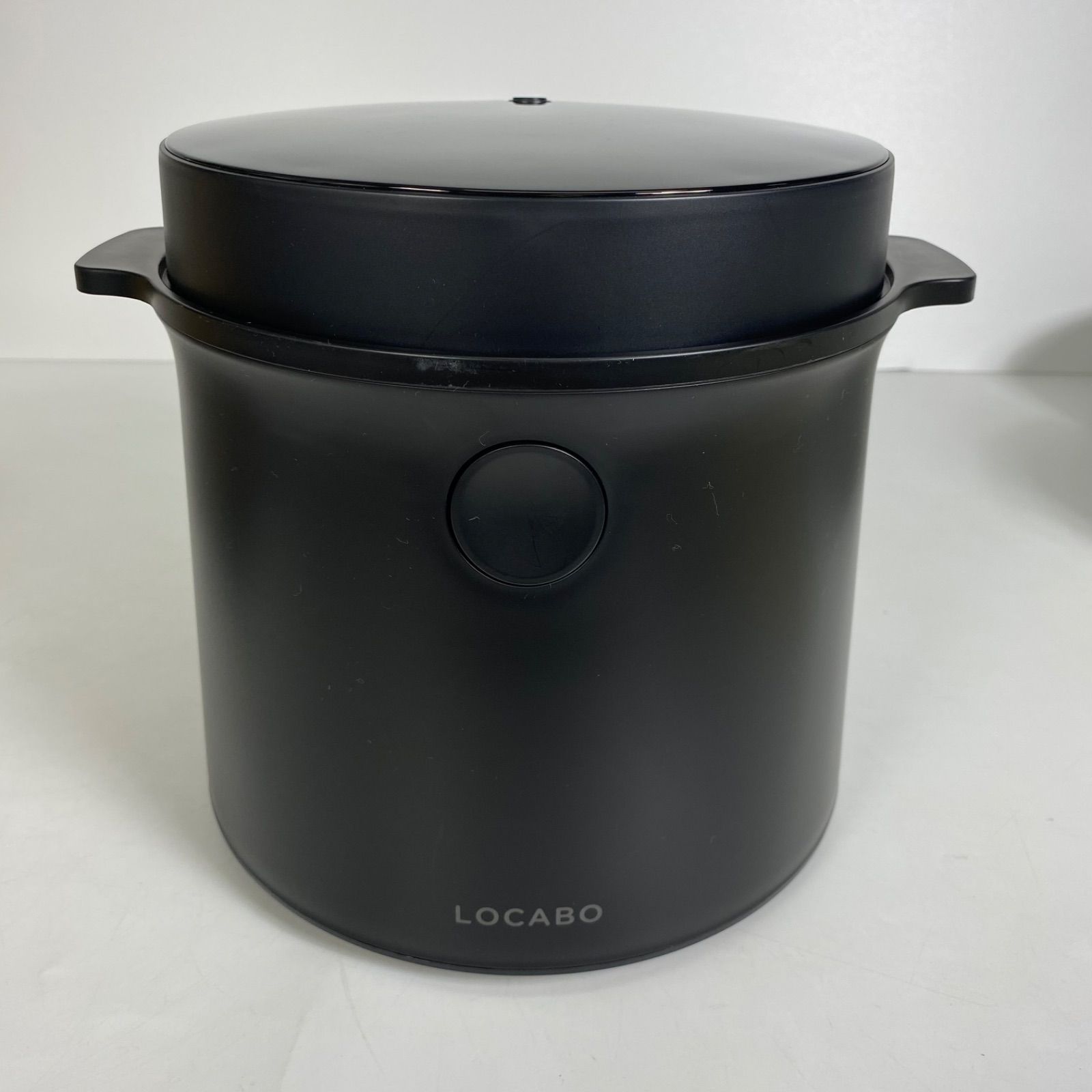 LOCABO ロカボ 炊飯器 JM-C20E-B 糖質カット 低糖質炊飯 0.9L 2022年製 LOCABO ロカボ 炊飯器 JM-C20E-B 糖質カット 低糖質炊飯 0.9L 2022年製