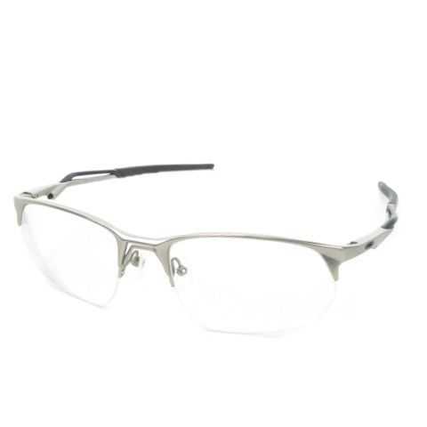 オークリー OAKLEY WIRE TAP 2.0 RX 眼鏡 メガネ アイウェア 度入り メタルフレーム ナロー ケース付き 56□19 140 シルバー OX5152-0456 |MN11 GY17