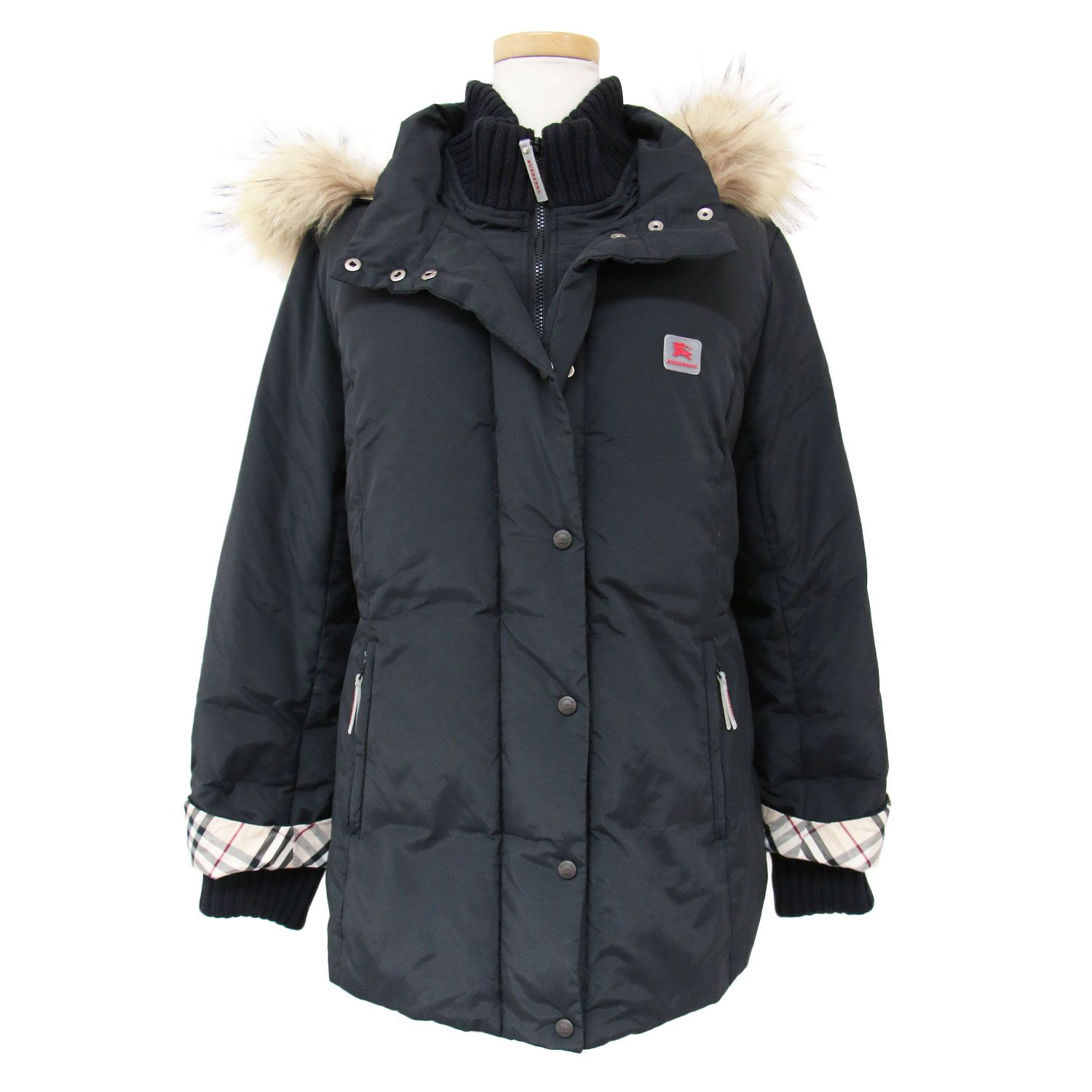 美品 BURBERRY LONDON バーバリー ロンドン ジャケット ブラック 黒  