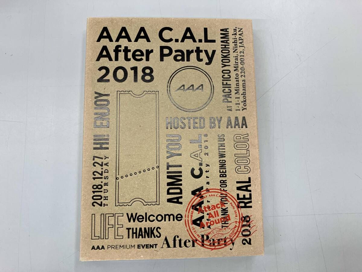 (未使用･未開封品)AAA C.A.L After Party 2018(DVD) Amazon.co.jp: AAA C.A.L After Party 2018(DVD) : AAA: DVD