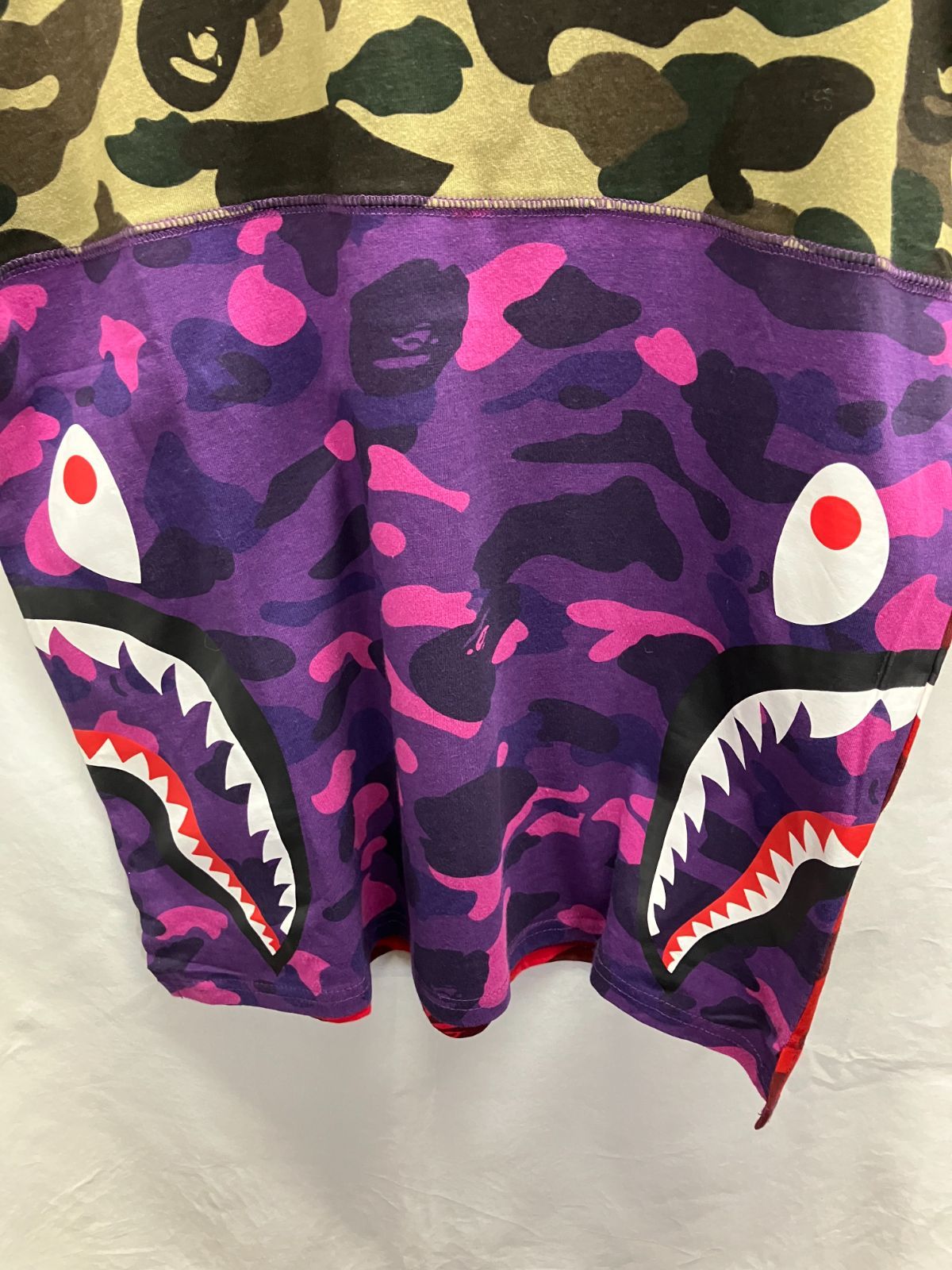 A Bathing Ape Bape カモフラージュ ポロシャツ エイプ ABC CAMO LARGE APE HEAD POLO（ポロシャツ）｜A BATHING APE