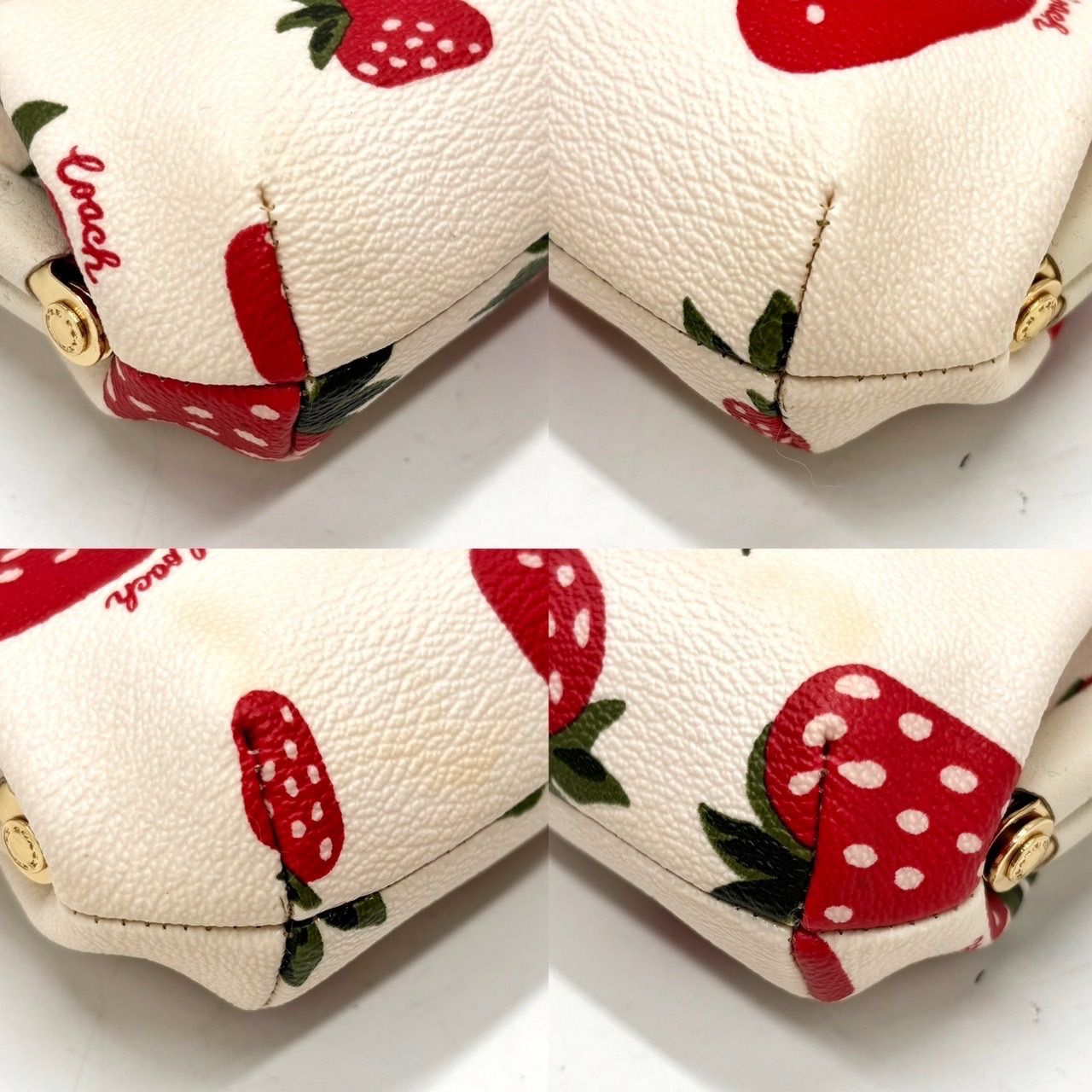 良品】 COACH コーチ ポシェット ショルダーバッグ ポーチ 小物入れ 