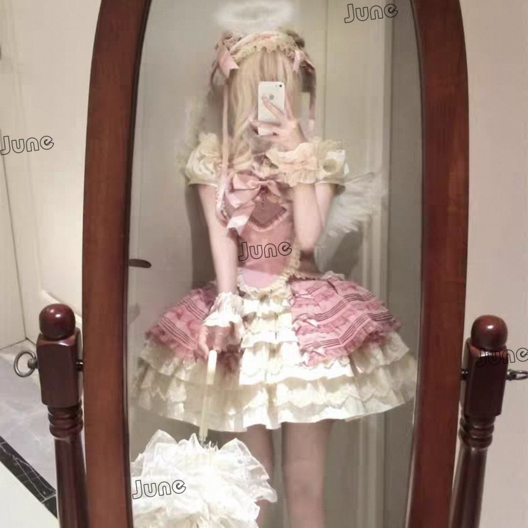 ふんわりピンクのエレガントデザイン