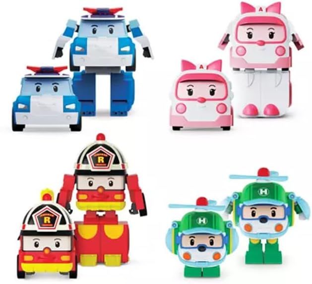 24時間以内発送可　ロボカーポリー　車付き　レスキューセンター　アンバー　ロイ 24時間以内発送可 ロボカーポリー 車付き レスキューセンター アンバー