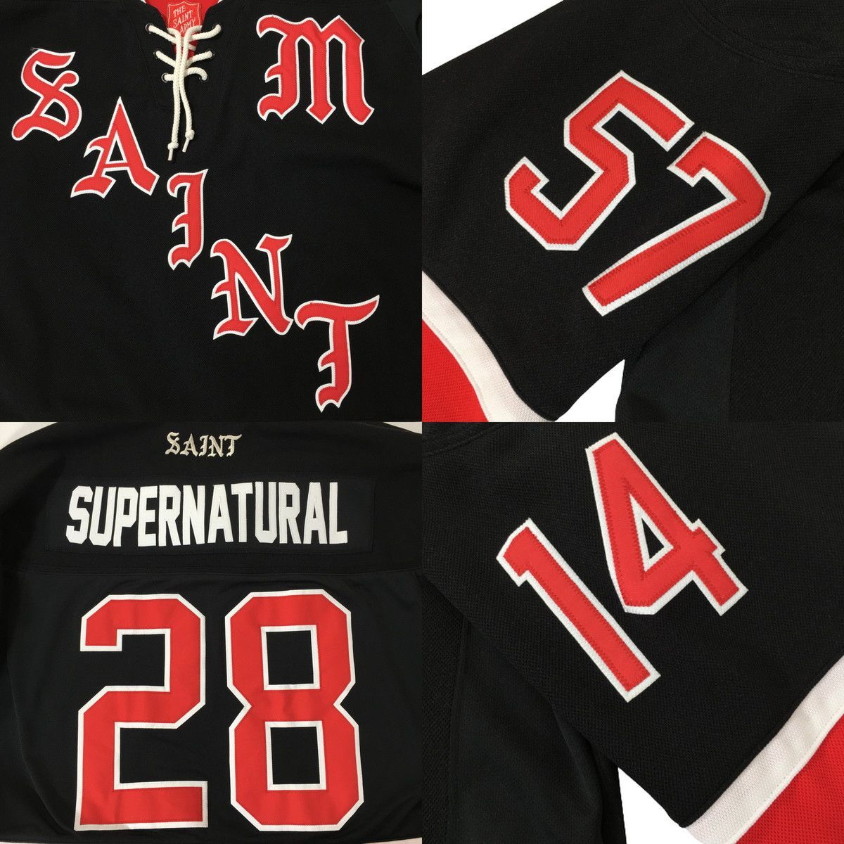 セント マイケル SAINT MICHAEL LS TEE GAME SHIRT ゲームシャツ SM