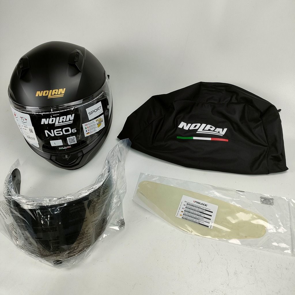 NOLAN フルフェイスヘルメット N60-6 SP FLATBK Lサイズ 45573 デイトナ 訳アリ