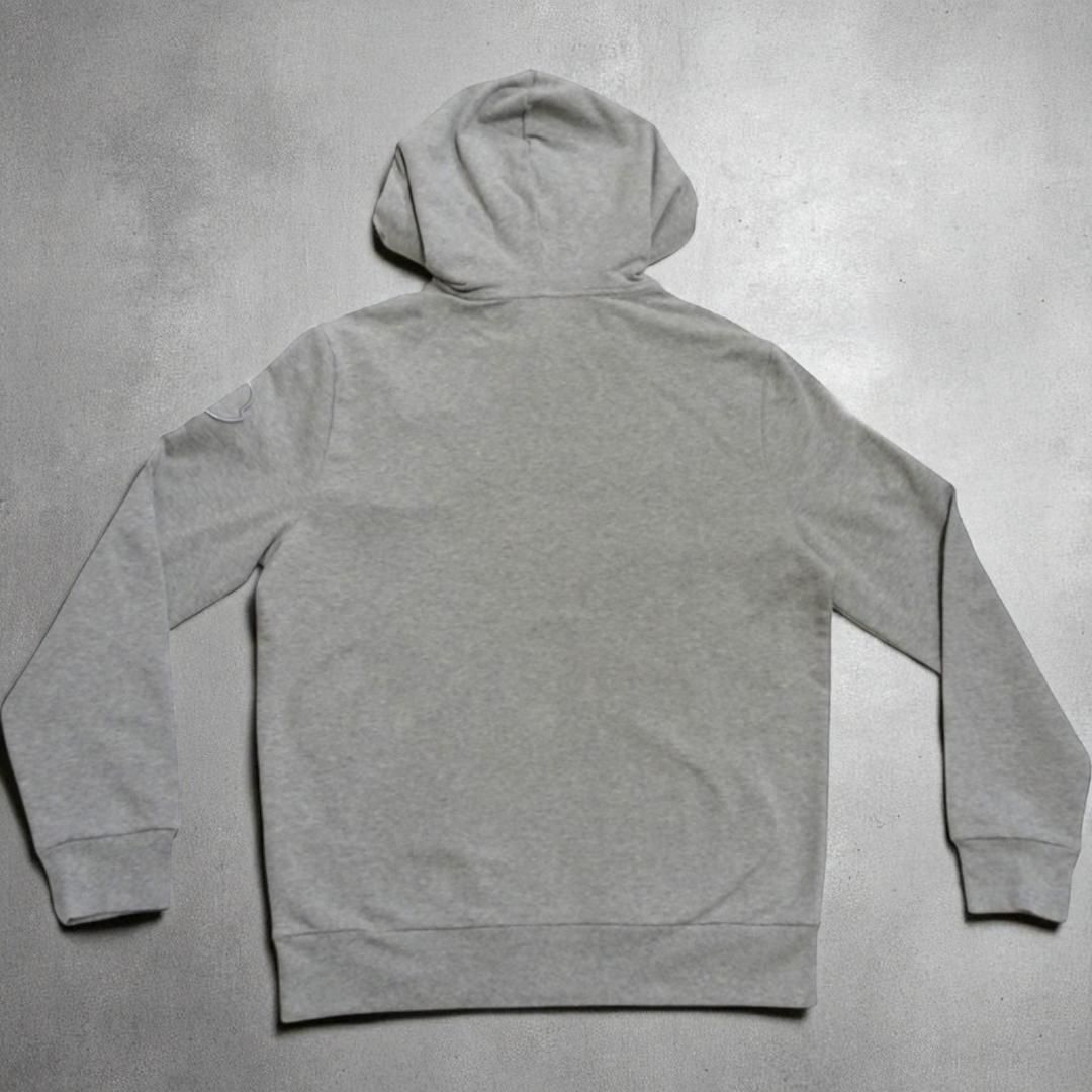定価12万円 MONCLER Embroidery Logo Hoodie パーカー XS～XXL Gray Color グレー色