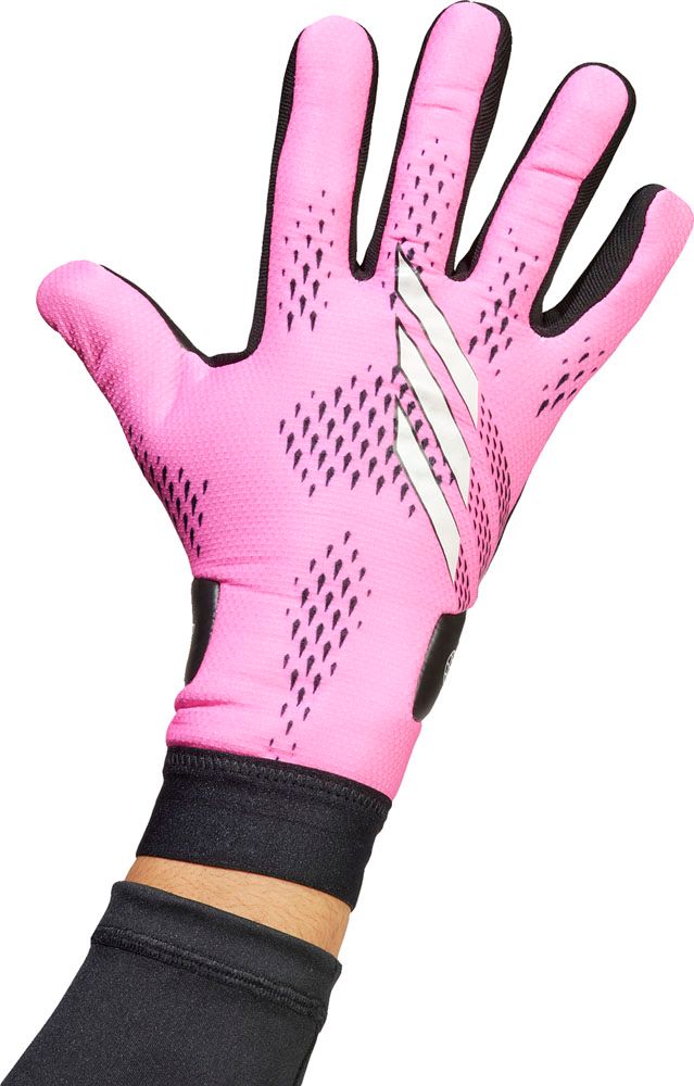 アディダス adidas サッカー エックス GKグローブ LGE WR737 HN5574 TEAMSHOCKPINK