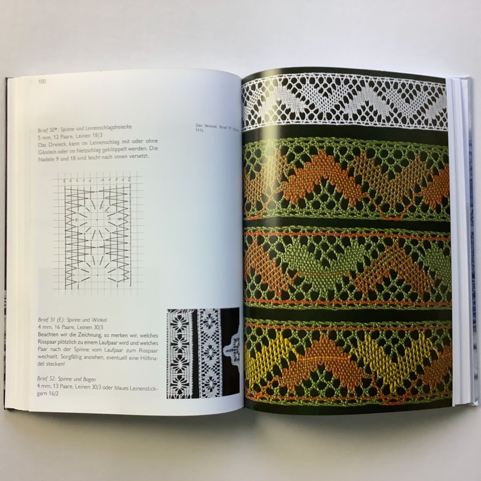 手芸本 ボビンレース BOBBIN LACE Kloppeln 別紙図案9枚付属