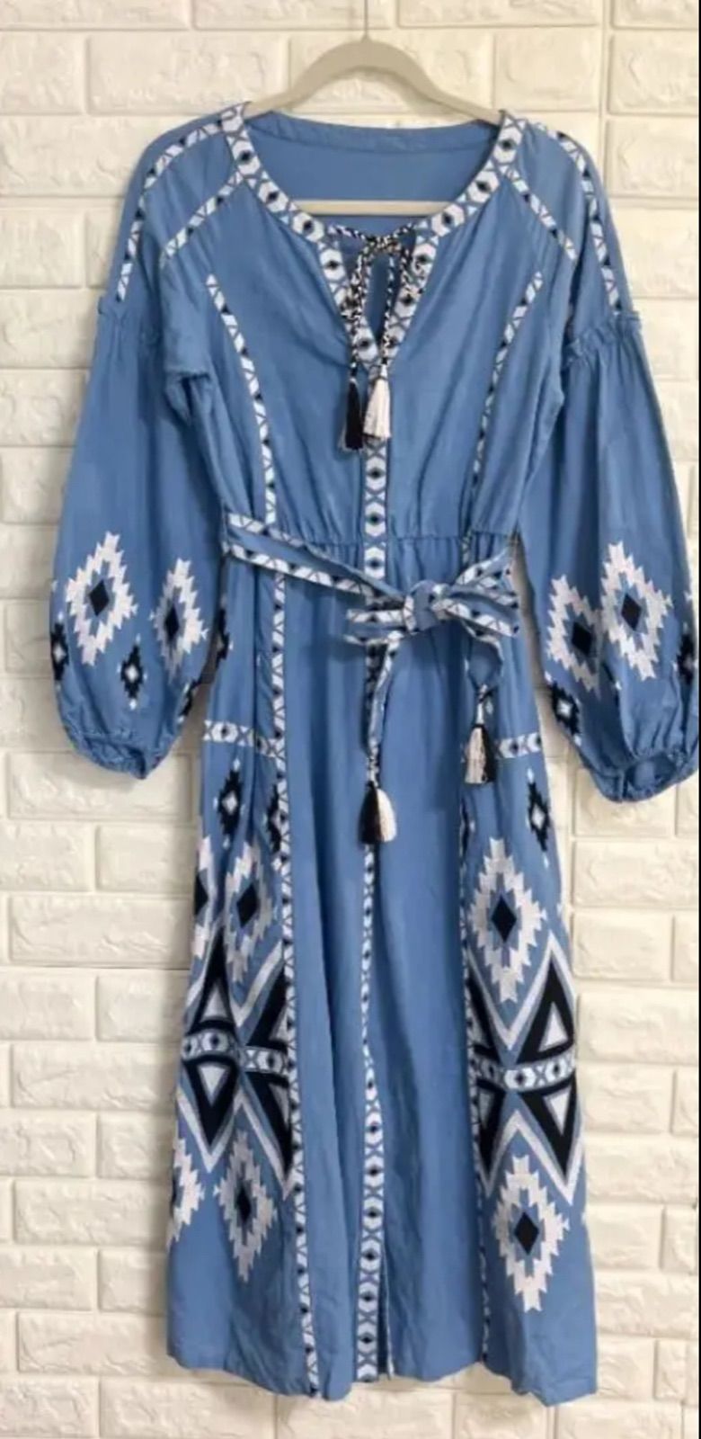 ✨美品✨グレイスコンチネンタル ロングドレス ブルー系 36 - スーツ 