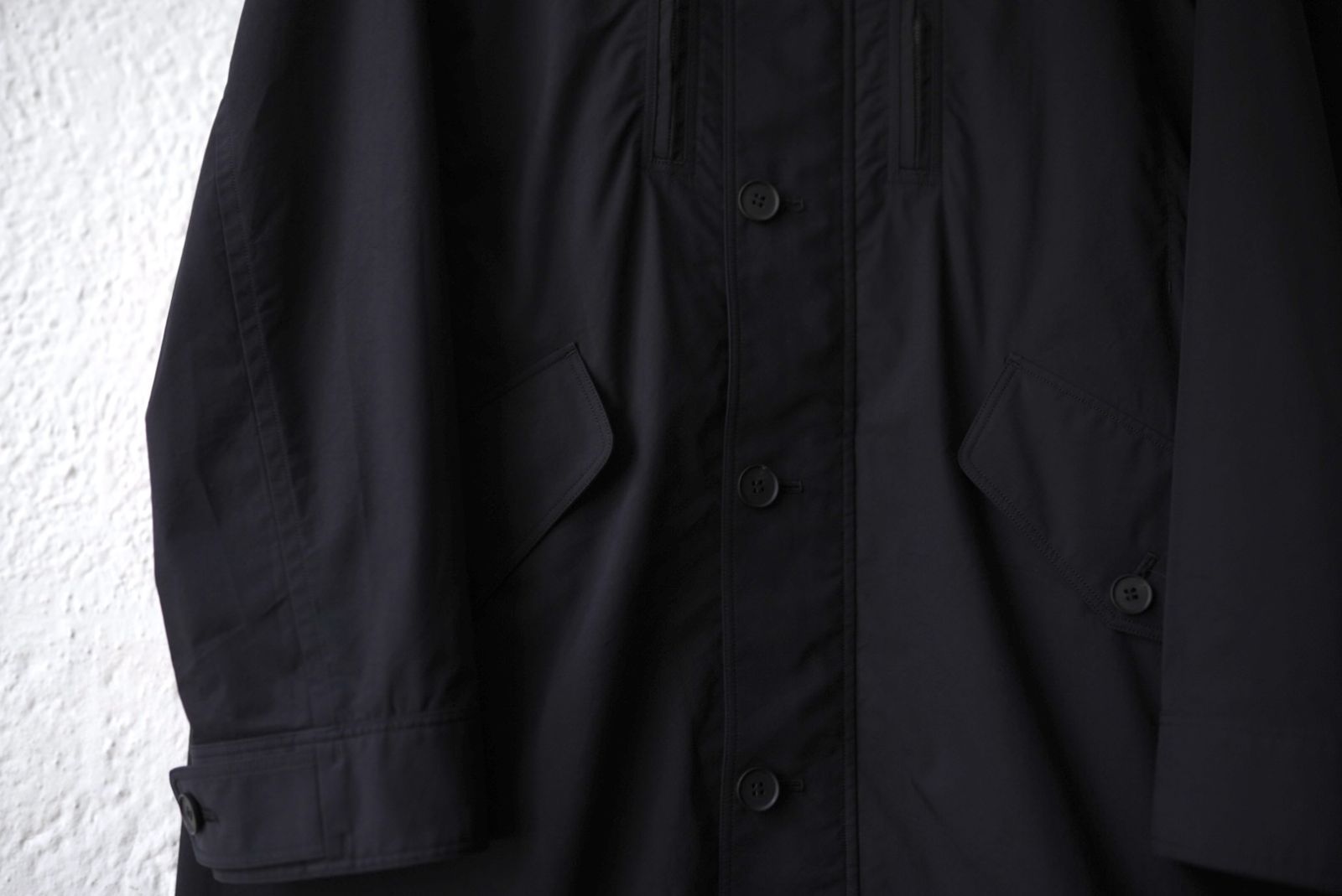 21SS 塩縮撥水コットンポリエステルミリタリーコート / 山内 - メルカリ
