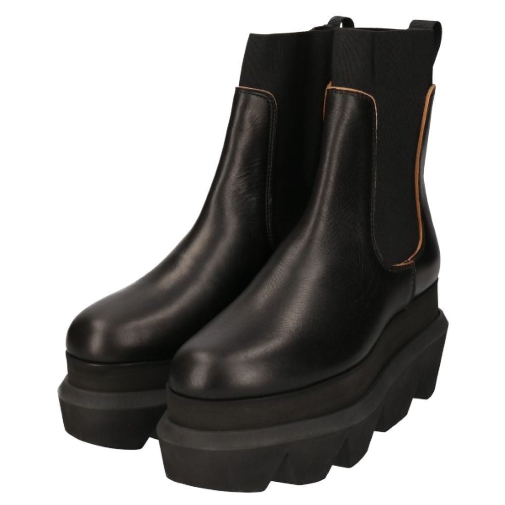 Sacai (サカイ) 23AW Chelsea Boots プラットフォーム レザー