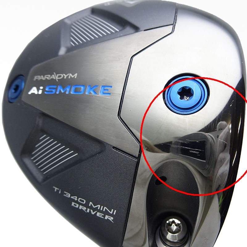  キャロウェイ ドライバー PARADYM Ai SMOKE Ti 340 MINI 11.5° ドライバー メンズ