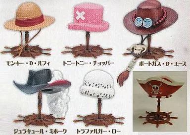 中古】ペットボトルキャップ 全6種セット 「ワンピース H.A.T.