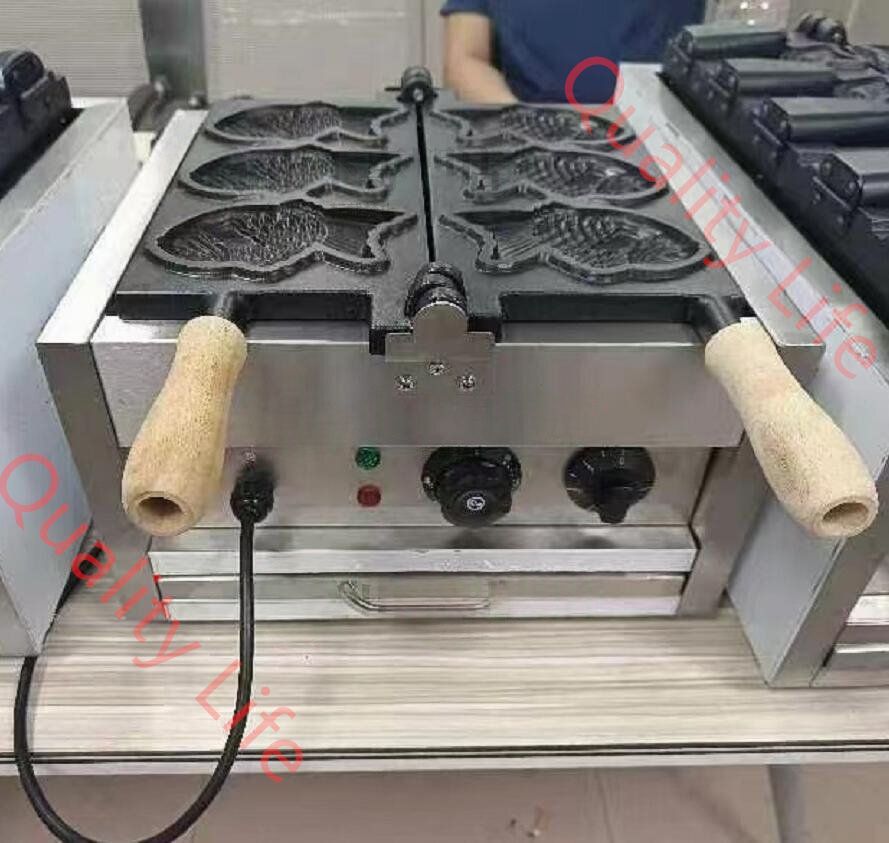 電気 たい焼き器 3匹 3匹焼ける 鯛焼き器 電気式 単相 1 0０V |厨房|業務|飲食|店舗
