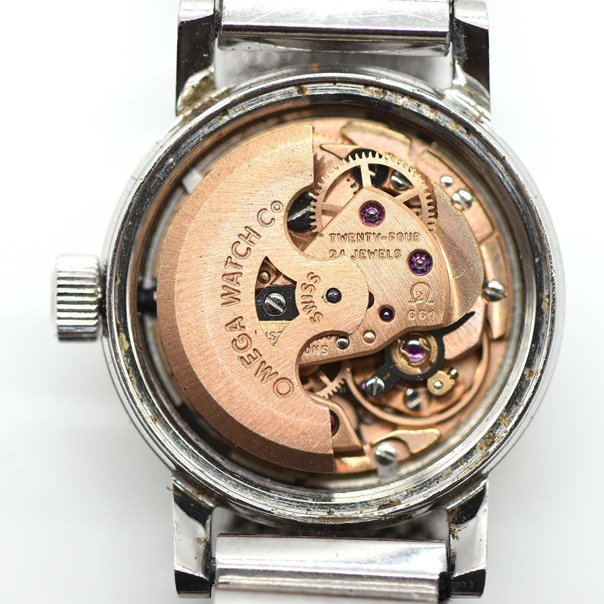 稼働 腕時計 OMEGA オメガ DE VILLE デビル 555.003 cal.661 自動巻き 
