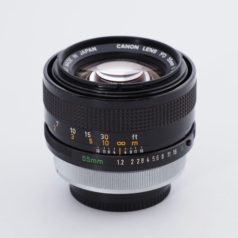 Canon キヤノン LENS FD 55mm F1.2 S.S.C. ASPHERICAL アスフェリカル MF 大口径 単焦点 - メルカリ