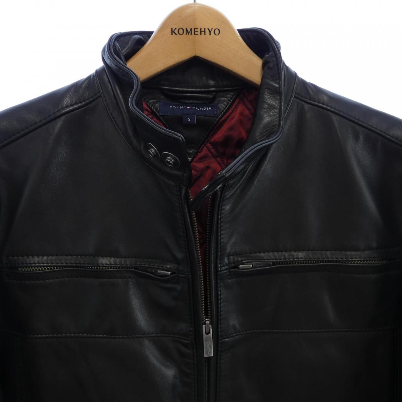 トミーヒルフィガー TOMMY HILFIGER レザージャケット - メルカリ