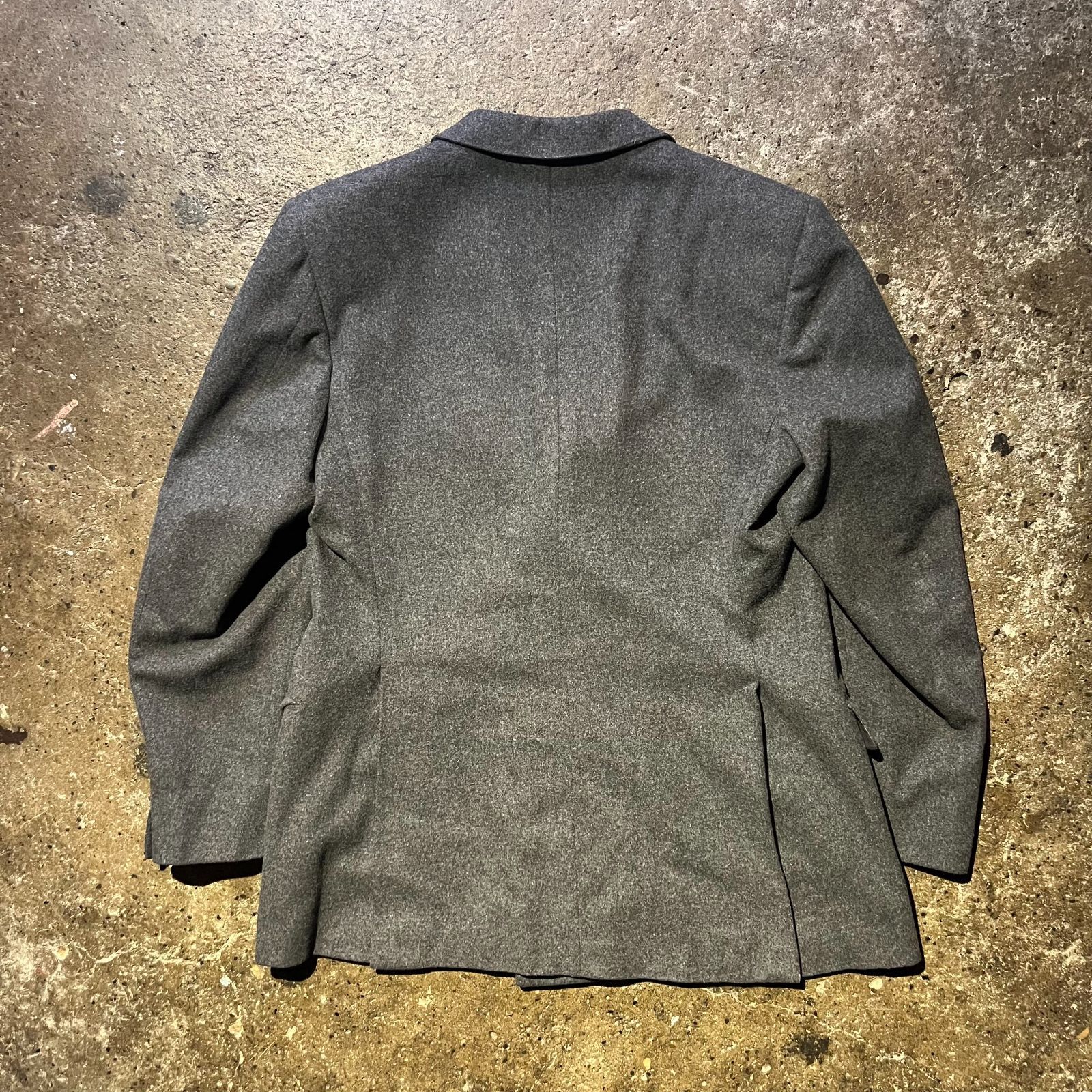 YVES SAINT LAURENT 70s ピークドラペルダブルブレスト