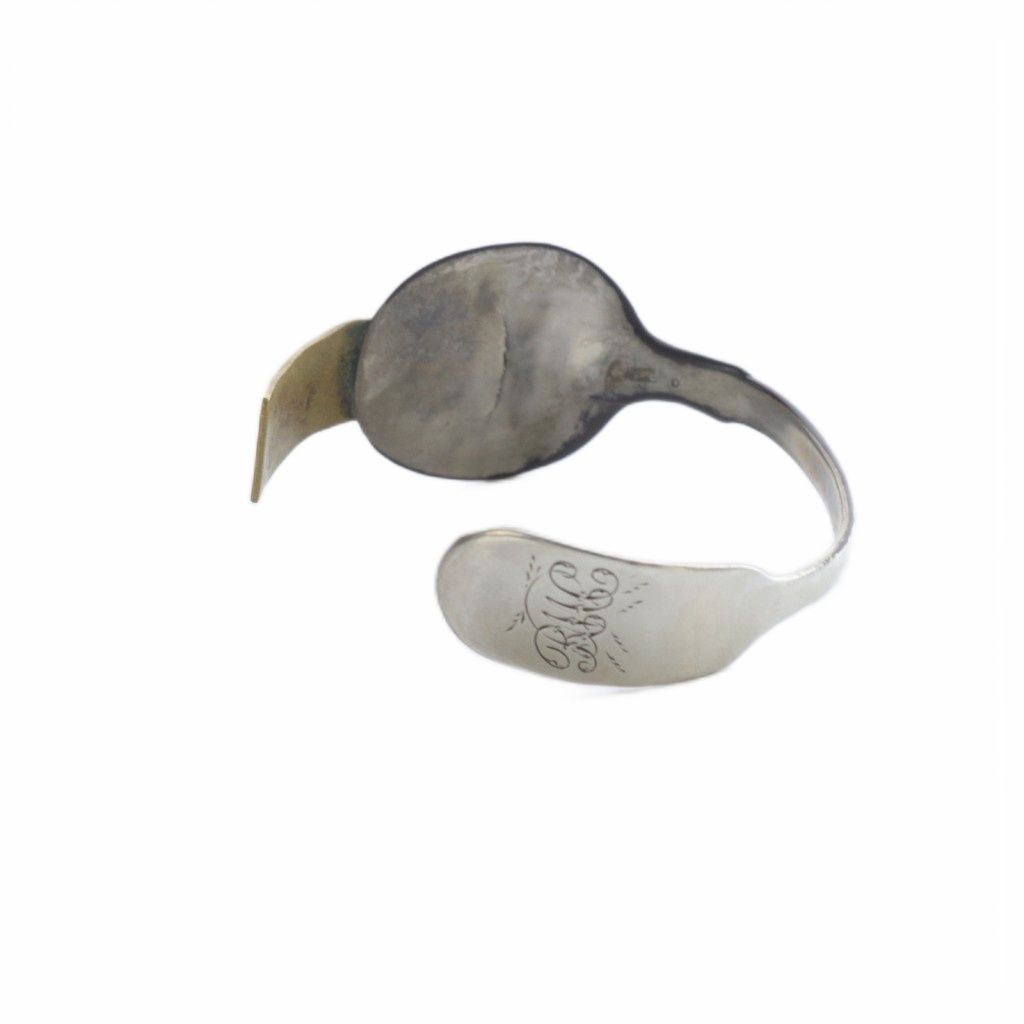 アトリエダンタン Atelier d'antan スプーン バングル シルバー色