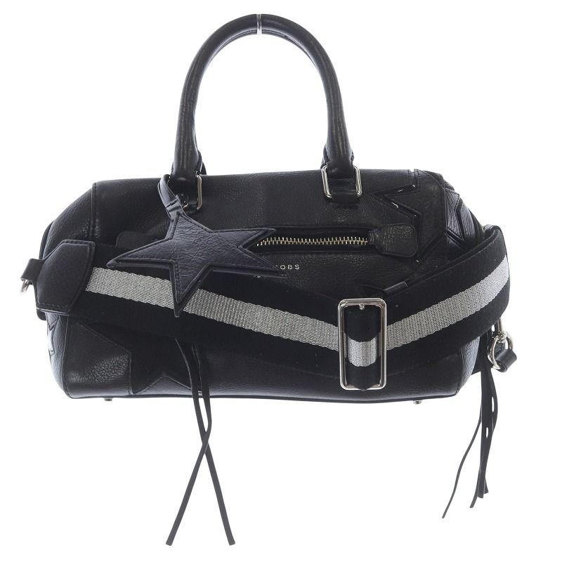 ☆しなもさん専用☆ 【マークジェイコブズ】 2wayバッグ 黒 サッチェル マークジェイコブス MARC JACOBS 2WAYバッグ ハンドバッグ